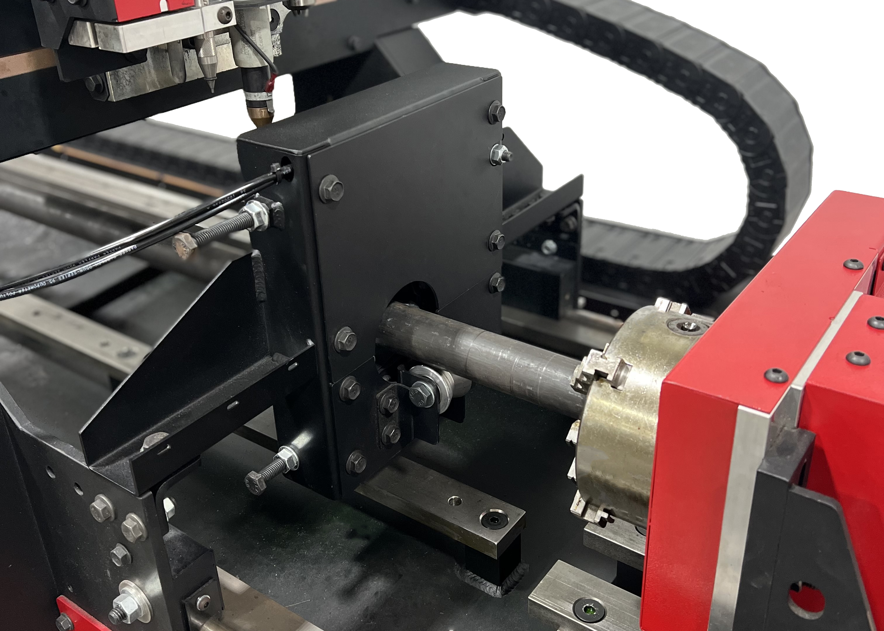 Round Tube Stabilizer – During Operation